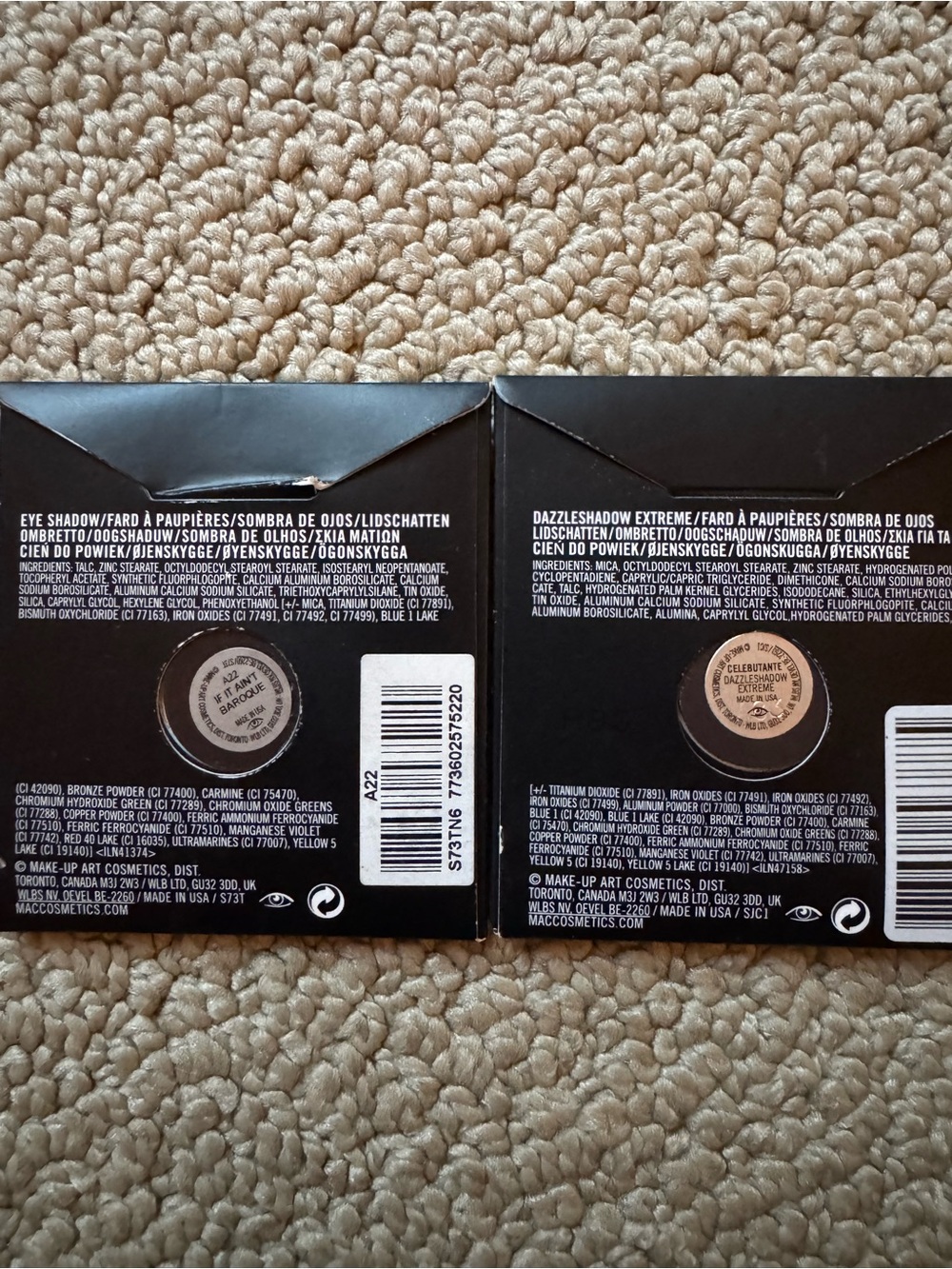MAC Cosmetics Eyeshadows - Picture 2 of 2